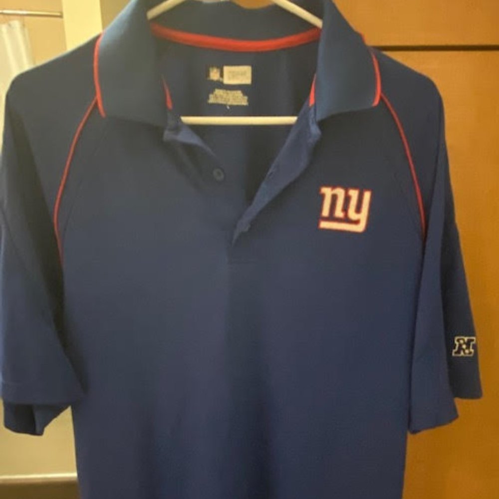 New York Giants Men’s Polo NFL Brand Size Large